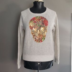 Sugar skull sweatshirt by Heart-n-Crush size L